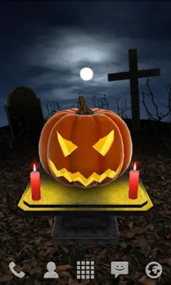 Halloween Pumpkin 3D Wallpaper android App screenshot 4